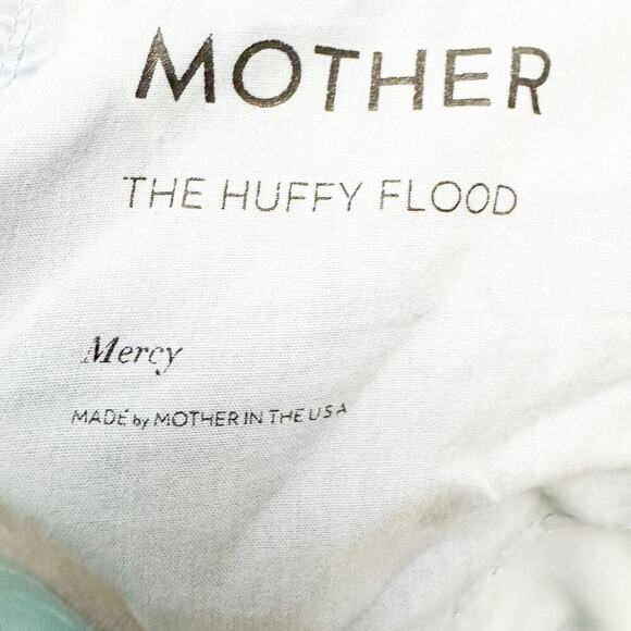 Mother Superior The Huffy Flood Mercy Button Fly Ripped Denim Jeans Size 28 - Picture 10 of 11